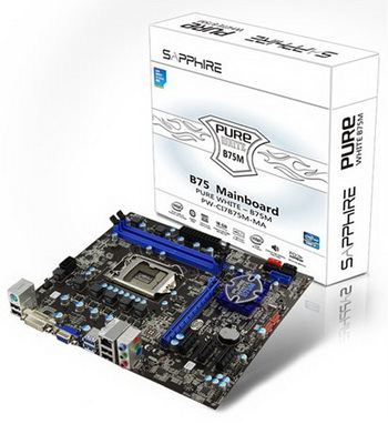 Sapphire Pure White B75M-MA